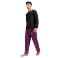 thumbnail image 2 of Men's long-sleeved long pants casual and comfortable home wear set for autumn and winter, 2 of 4