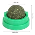 thumbnail image 1 of Juguete De Bola De Hierba Gatera Natural Para Mascotas Verdes, Alimentación Saludable, Limpieza De Dientes, Suministros Para Gatos, 1 of 7