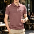 thumbnail image 2 of IhhxPro Big and Tall Men's Short Sleeve Collared Shirt with Pockets Quick Dry Lightweight Summer Casual Business Top Wrinkle Resistant Fit Solid Button down Office Travel M-4XL, 2 of 9