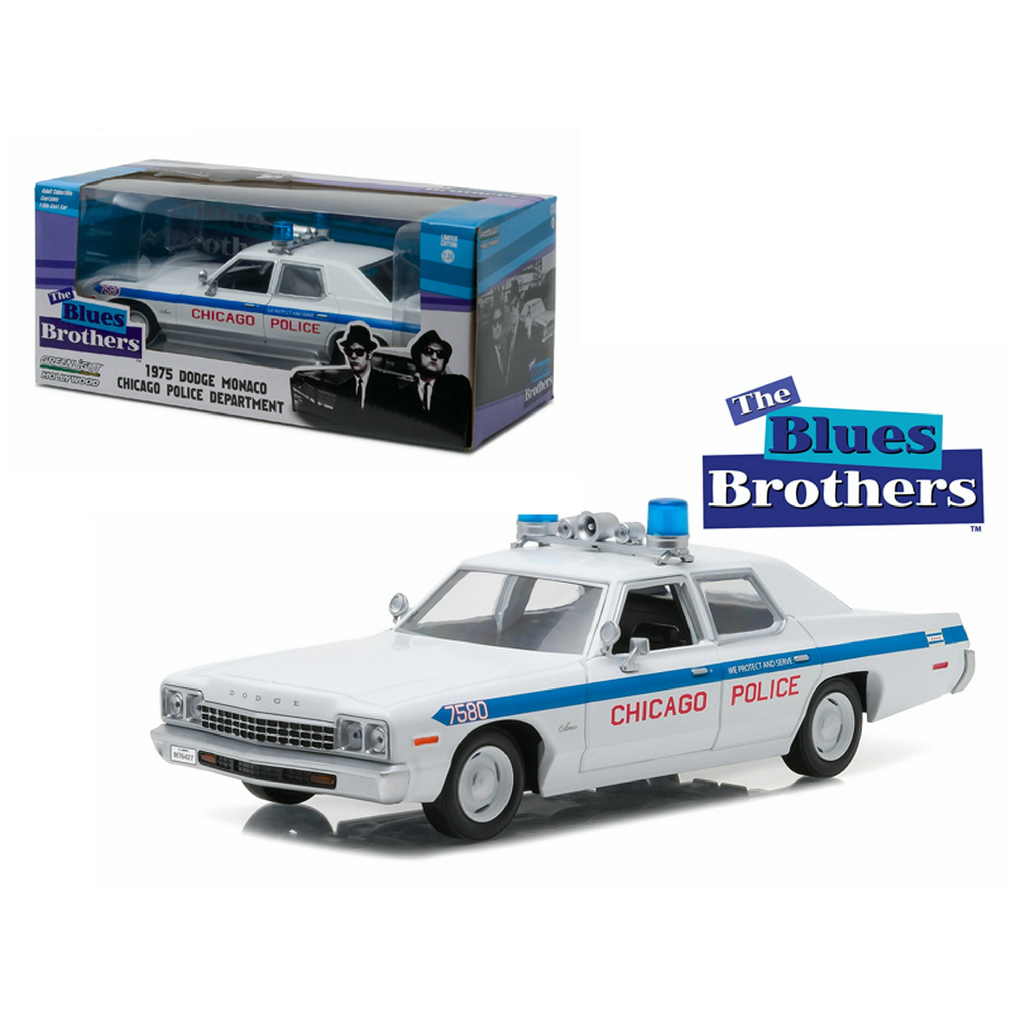 Greenlight 1975 Dodge Monaco Chicago Police The Blues Brothers