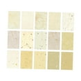 thumbnail image 2 of 15 piezas de papel para álbumes de recortes perfecl papel texturizado suministros para diarios amarillo, 2 of 7