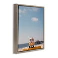 thumbnail image 3 of Stupell Industries Vintage Car Model at Beach Brown Framed Floater Canvas Wall Art design by Ashley Singleton, 25 x 25, 3 of 9