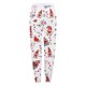 thumbnail image 4 of Pantalones de cintura elástica con bolsillo estampado navideño informal a la moda para mujer, pantalones largos rectos, pantalones de chándal Fridja hfkajh100813, 4 of 4