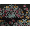 thumbnail image 4 of oneOone Cotton Cambric Fabric Leaves & Floral Block Decor Fabric Printed BTY 56 Inch Wide, 4 of 4