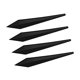 thumbnail image 3 of 4 tiras protectoras de silicona antiarañazos para coche, genéricas, antirozaduras Negro, 3 of 9