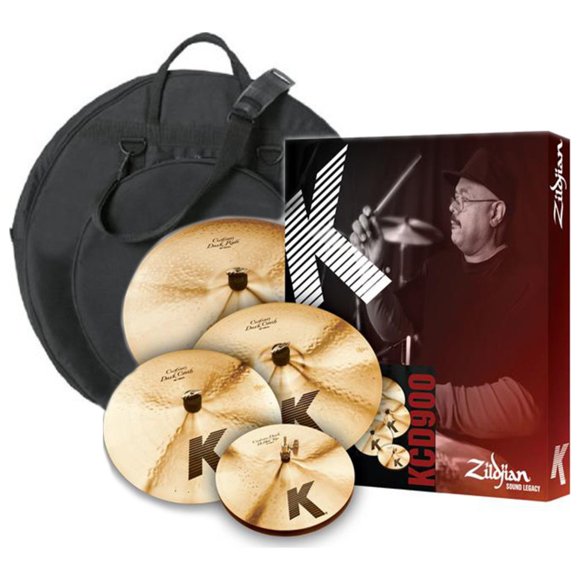 Zildjian KCD900 K Coffret Personnalisé 5 Pcs avec Sac Cymbale