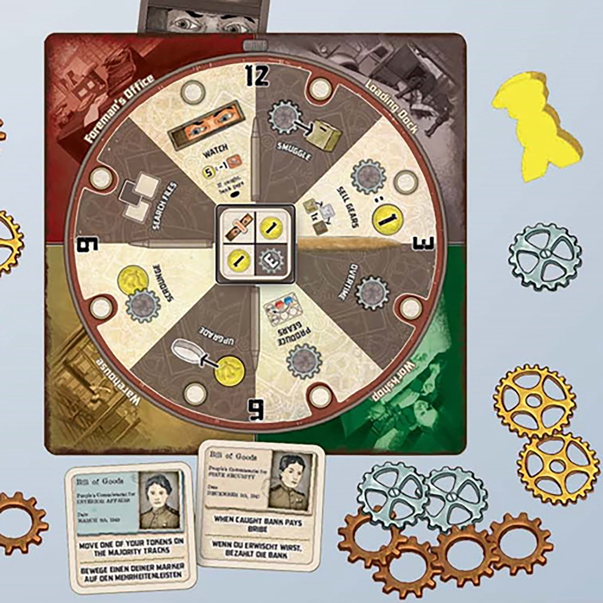 Rio Grande Games: Watch - Strategy Board game - Ages 14+, 1-4 Players, 60 Min Game Play