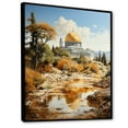 thumbnail image 2 of Designart "Iconic Dome Of The Rock In Jerusalem" Islam Floater Framed Wall Decor, 2 of 5