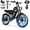 Pro-2000W-48V-25Ah, variant on DTTZH Electric Bike for Adults, 1000W Peak 2000W Motor,40MPH & 80 Miles, E Mountain Bike, 20"x4" Fat Tire, 48V/25AH UL2849
