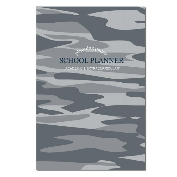 Kahootie Co® Academic Planner 6"x9", Soft Cover, Made in the USA, Camo Print