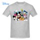 thumbnail image 1 of Disney Mickey Mouse Donald Duck And Friends T shirt Harajuku Short Sleeve T-shirt 100% Cotton Graphics Tshirt Brands Tee TopXXL Gao Jinjia LED, 1 of 2