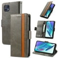 thumbnail image 1 of Case for Motorola Moto G50 5G Cover Leather Wallet Folio Case Book Design Flip Magnetic Closure - Grey, 1 of 5