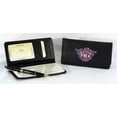 thumbnail image 6 of Phoenix Basketball Suns Embroidered Logo Black Leather Checkbook Cover For Men & Women Checkbook Holder, 6 of 6
