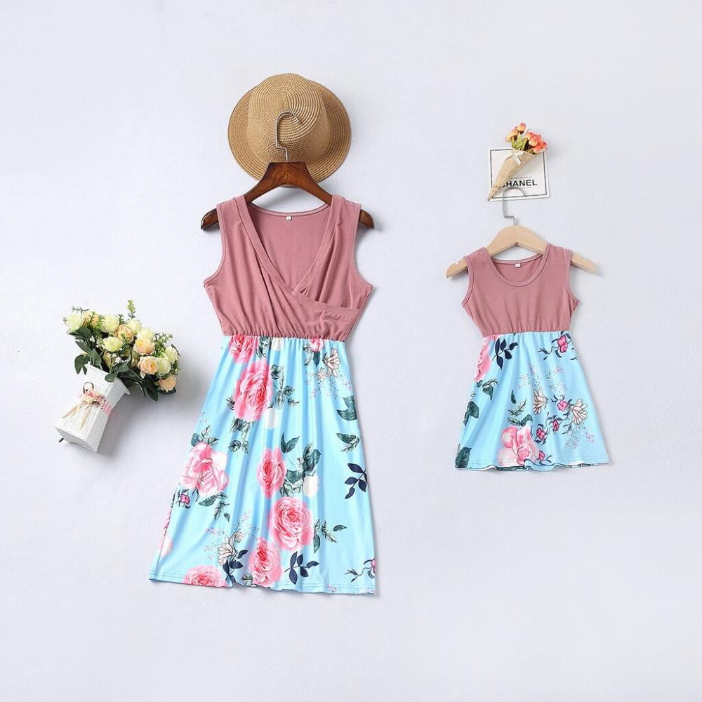 matching girls dresses