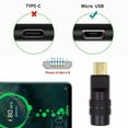 thumbnail image 5 of FVH Micro USB2.0 5Pin Male Plug Connector Solder Type with Aluminum Alloy Shell Black Customization for 4.0mm~6.0mm Cable, 5 of 5