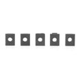 thumbnail image 1 of Cergrey T-Slot Nut ,5 pcs  Black Oxide Finish T Slot Nuts M8/10 Threads Fit Into T-slots In Machine Tool Tables ,  Fasteners, 1 of 8