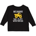 thumbnail image 3 of Inktastic Construction My Daddy Still Plays with Trucks Boys or Girls Long Sleeve Toddler T-Shirt, 3 of 5