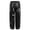 Black, variant on Kids Girls Boys Metallic Dance Pants Hip Hop Jazz Street Dance Trousers Athletic Harem Sweatpants Hot Pink 130