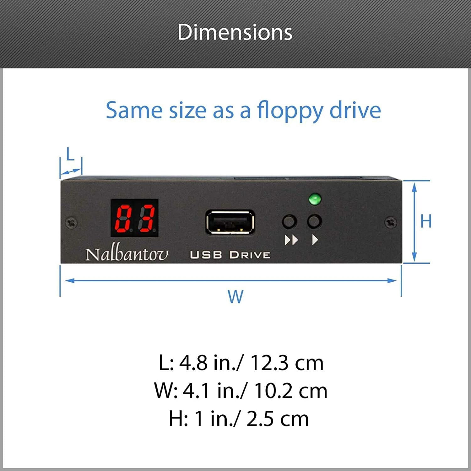 USB Floppy Disk Drive Emulator N-Drive 100 for Yamaha Clavinova CVP 201/202/203/