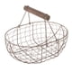 thumbnail image 5 of Cesta de frutas, pan, verduras, regalo de inauguración de la casa, decoración de encimera para Marrón XL, 5 of 9