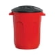 thumbnail image 1 of Bote de Basura con Tapa , Polipropileno de alta resistencia de 30 Litros. Color Rojo Jaguar Plasticos Articulo de Organización, 1 of 3