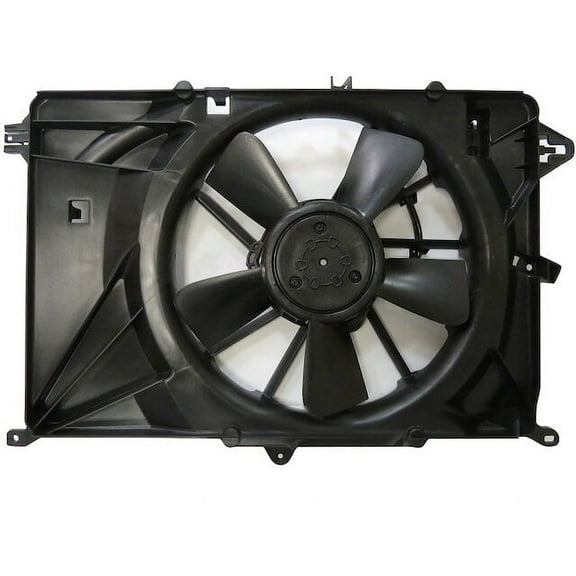 Radiator Fan Assembly - Compatible with 2017 - 2021 Jeep Compass Sport Utility 2018 2019 2020