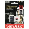 SanDisk 256GB Extreme Pro SD MicroSDXC UHSI Memory Card MicroSD Storage Card