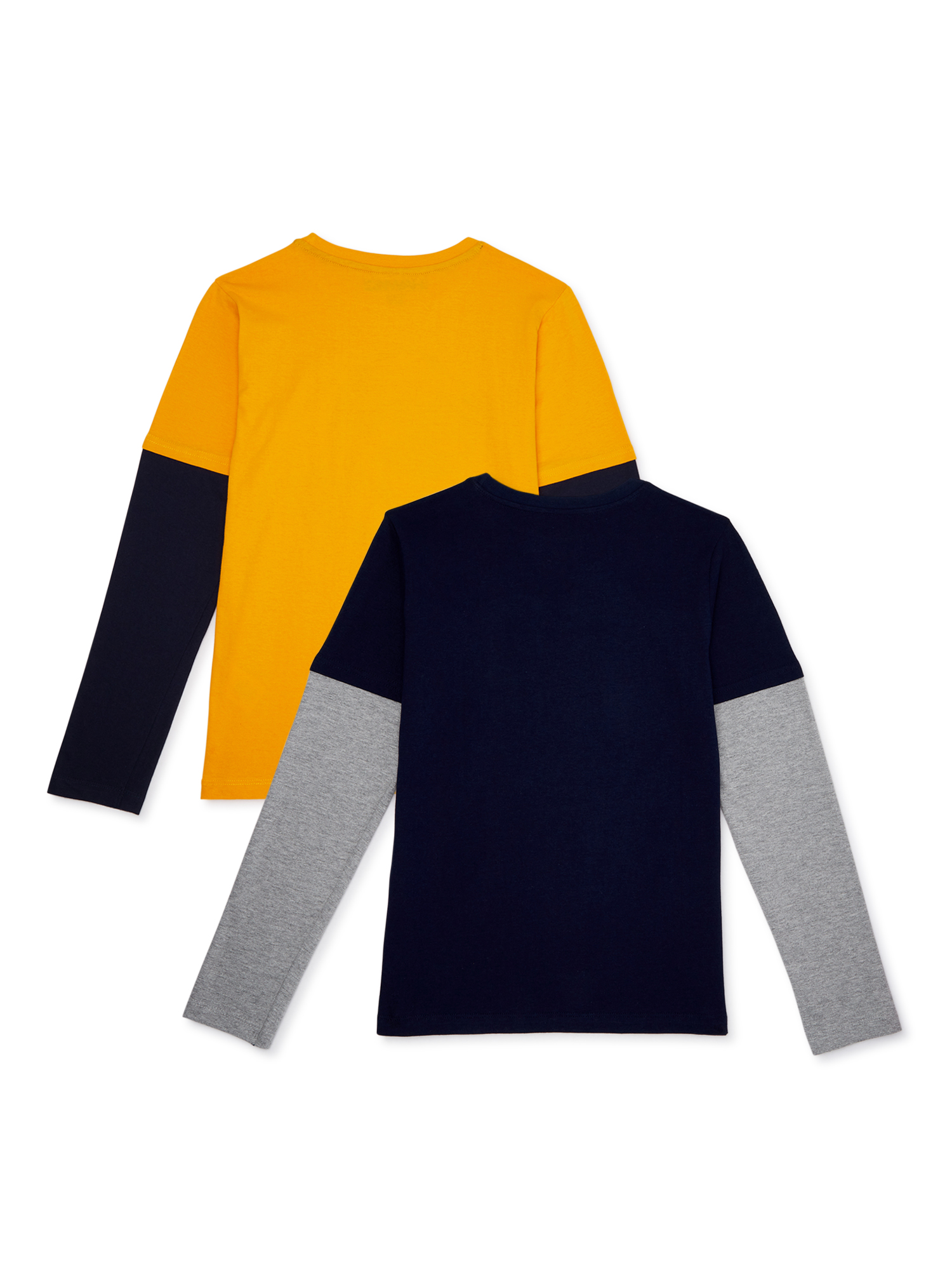 Tony Hawk Boys Hang Down Graphic Long Sleeve T-Shirt, 2-Pack, Sizes 4-16 - image 2 of 3