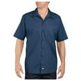 thumbnail image 2 of Dickies LS535NV S Men's Navy Poly/Cotton SS Industrial Work Shirt - S, 2 of 2