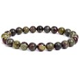 thumbnail image 1 of Natural Stone Beads Bracelet For Women Men Amethysts Crystal Quartzs Aquamarines Jades Jewelry Agates Elastic Bangle Bracelets, 1 of 5
