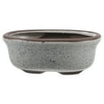 thumbnail image 1 of Ceramic Bonsai Planter Grey 1Pack 3.7Inch, 1 of 5