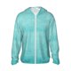 thumbnail image 1 of Fotbe Blue And Turquoise Chaqueta con Protección Solar UPF 50+ para Hombre y Mujer, Camisa con Capucha y Bolsillos-XX-Large, 1 of 7