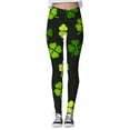 thumbnail image 3 of WILLBEST Leggings de Yoga Estampados Informales para Mujer, de Cintura Alta, para Entrenar, Correr, Cómodos, Elásticos Y con control Deportivo. Extra Grande, 3 of 4