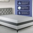 thumbnail image 2 of Celestial Sleep Gel Memory Foam Mattress in a Box, Made in The USA, CertiPUR-US, Oeko-Tex, and Fiberglass-Free Certified Bed, 10 inch Medium - Full, 2 of 7