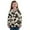 Cow Print, variant on Uorisanigo Girls Half Zipper Sweatshirts Fall Spring Outfits Clothes Blue Fire Print Long Sleeve Pullover Top Oversized Drop Shoulder Cropped Pullover Hoodies for Teen Girl