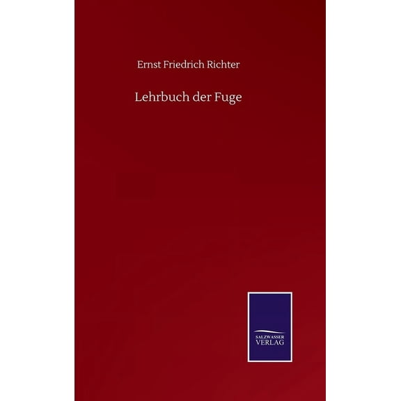 Lehrbuch der Fuge (Hardcover)