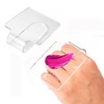 thumbnail image 1 of Paleta de maquillaje de acrílico transparente profesional de 2 piezas Paleta de mezcla de manicura de arte de uñas cosmético. Afortunado Sencillez, 1 of 5