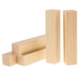 thumbnail image 4 of 10/5 piezas de varillas de madera rectangulares sin acabado de balsa de 50/80/100 mm para carpintería. 20x20x100mm, 4 of 9