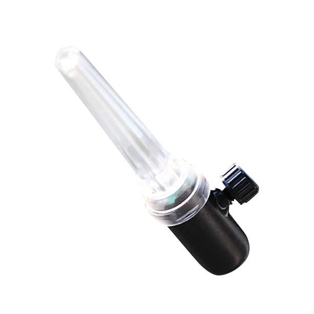 Boquilla de aire para bicicleta luz para radios rueda caliente luz decorativa para rueda