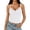 White, variant on MDUKONU Women Lace Trim Camisole Tank Top, V Neck Slim Fit, Soft Stretch Layering Tops, Casual Basic Tanks Undershirt, Yoga Cami Shirts Size: S Grey