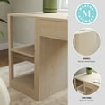 thumbnail image 3 of Martha Stewart Home Office Modular 2 Tier Bookshelf in Light Natural, 3 of 11