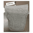 thumbnail image 2 of Steve Madden Womens Ribbed High-Waisted Brief Underwear ,  Heather Grey , M, 2 of 2