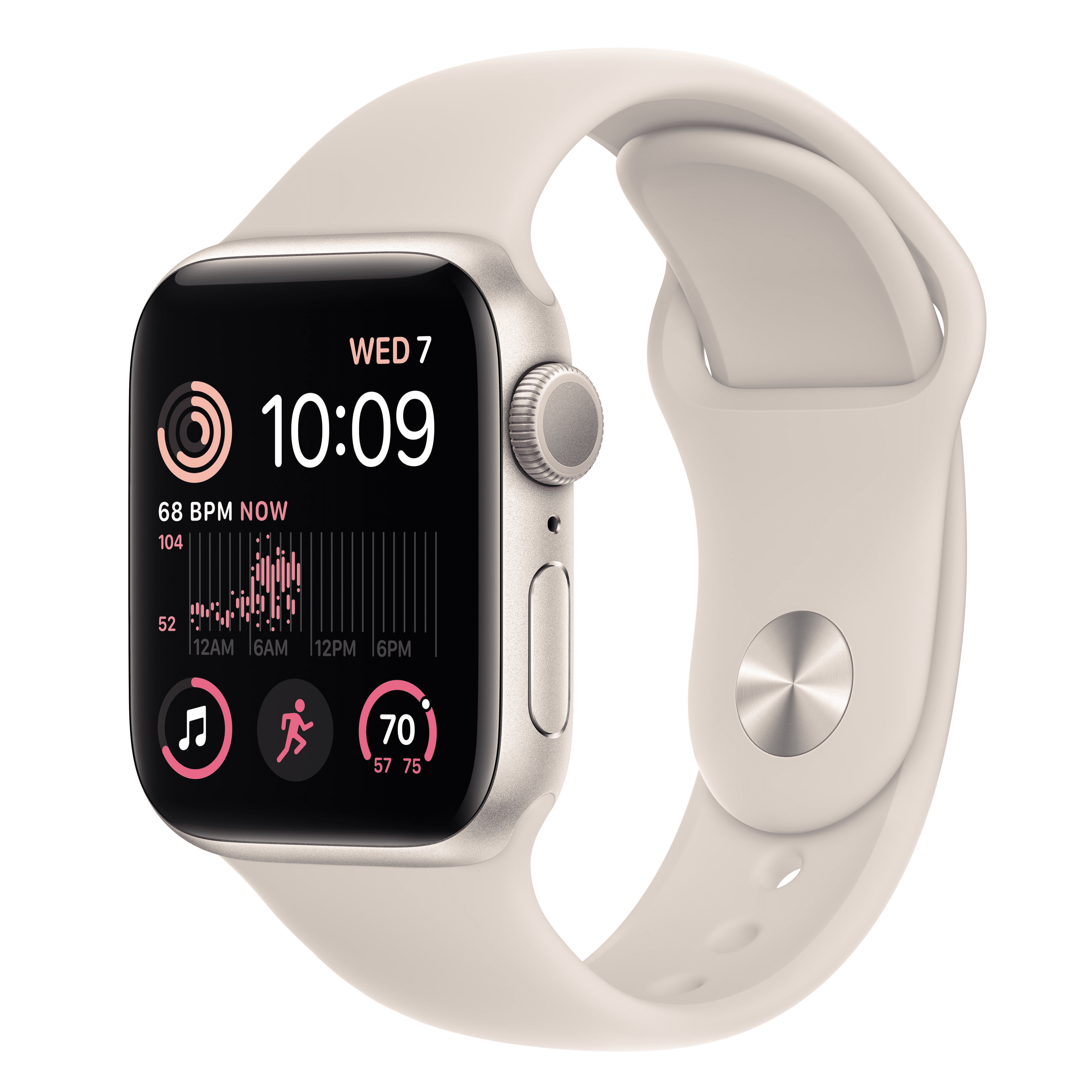 Apple Watch SE (2nd Gen) GPS 40mm Midnight Aluminum Case with