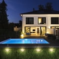 thumbnail image 4 of Precio sorpresa!Luces De Tierra Al Aire Libre Con 12 Luces LED Fuente De Inducción Automática-Luces Exteriores,Luces Solares Al Aire Libre,Luces Solares En El Suelo Para Caminos Jardín Patio, 4 of 6