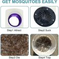 thumbnail image 5 of Mosquito Killer Light, Aspiración Silencieuse 360 ​​Insectes Zapper Pige Insectes Anti-moustique Brancher Pour Intrieur Et Extrieur, Tueur Mouch, 5 of 5