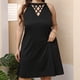 thumbnail image 5 of Falda con tirantes en la espalda para mujer Falda ahuecada con flores quemadas Vestido de mujer Fridja  hj5713, 5 of 9