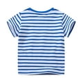 thumbnail image 4 of Cethrio Kids Boys Graphic Tees, Gifts Short Sleeve Cotton Boys T-shirts Summer Tops Blue Size 5 T, 4 of 6