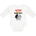 thumbnail image 3 of Inktastic English Setter Dog Gift Boys or Girls Long Sleeve Baby Bodysuit, 3 of 5