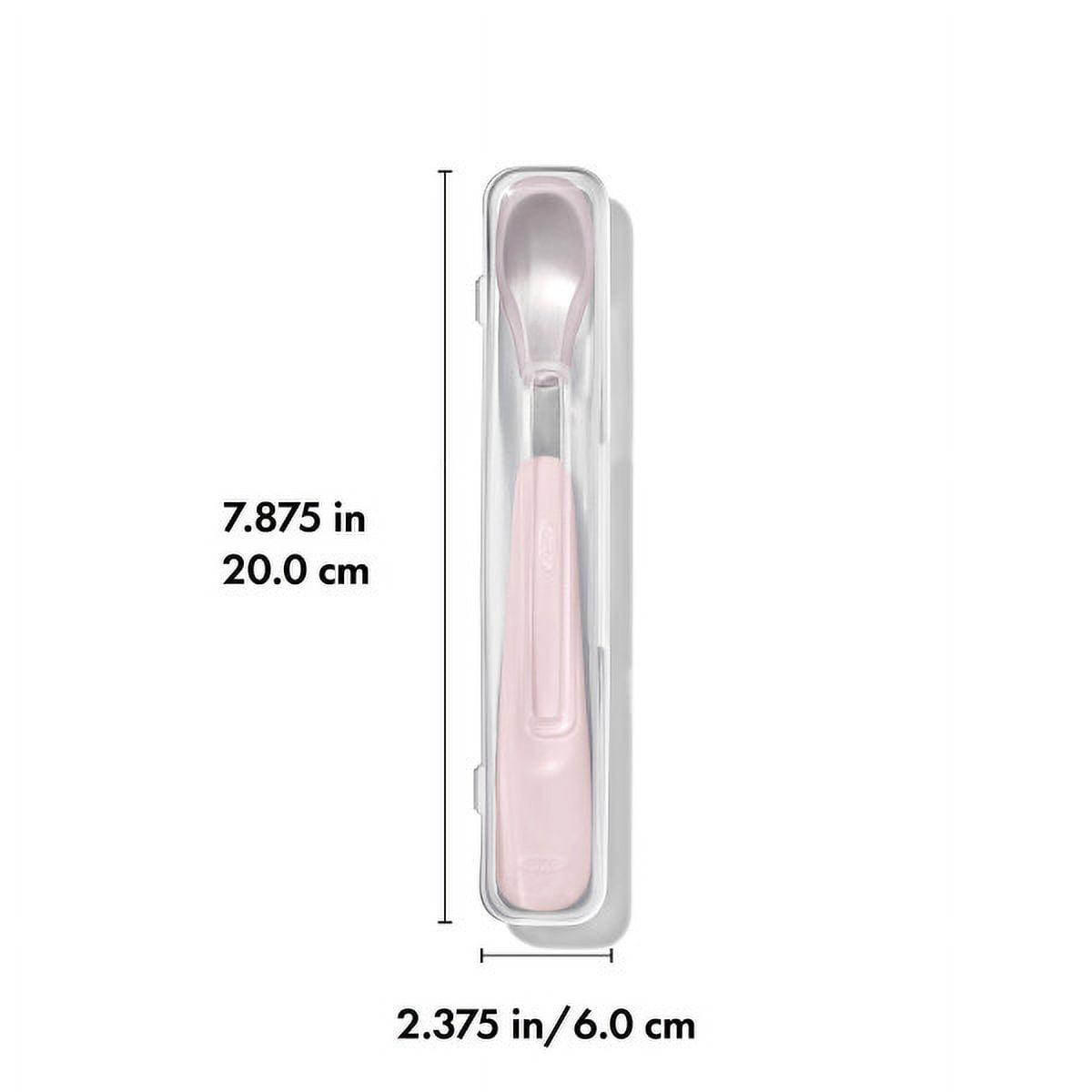 OXO Tot On The Go Feeding Spoon, Blossom
