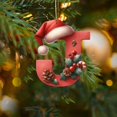 thumbnail image 1 of Clearance! 26 Christmas Letter Decorations A To Z (without H And V) Hanging Christmas Tree Pendant Alphabet Letters Named Alphabet Decorations Christmas Tree Decorations, 1 of 6